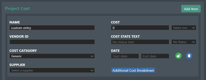 Project Cost