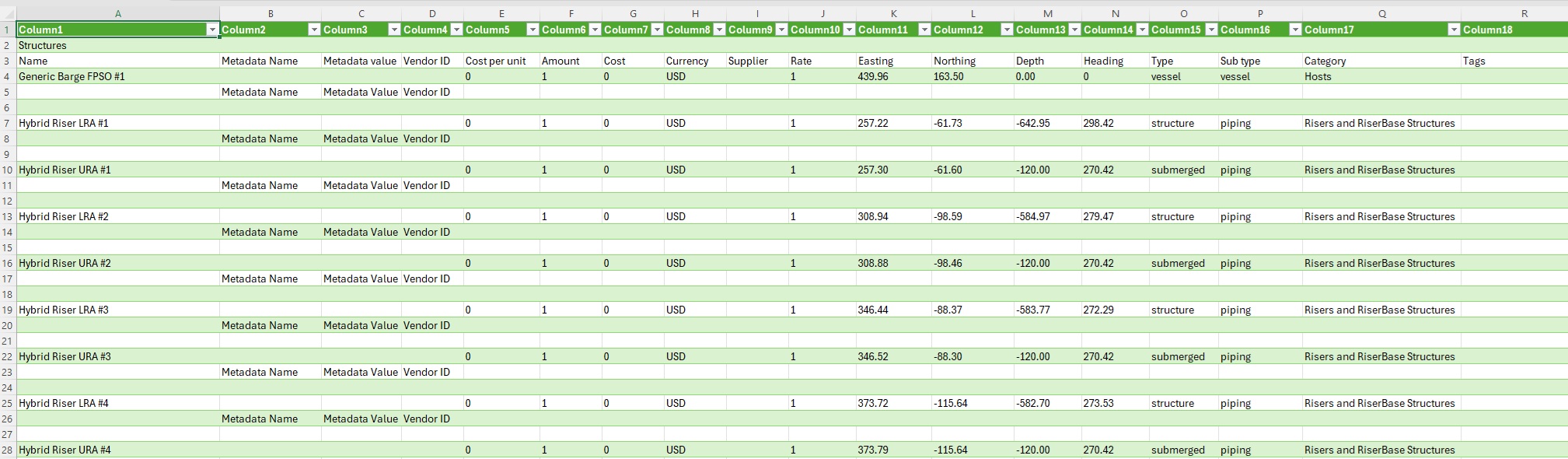 Export CSV
