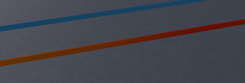 Showing a on-connection visualisation data on a connection