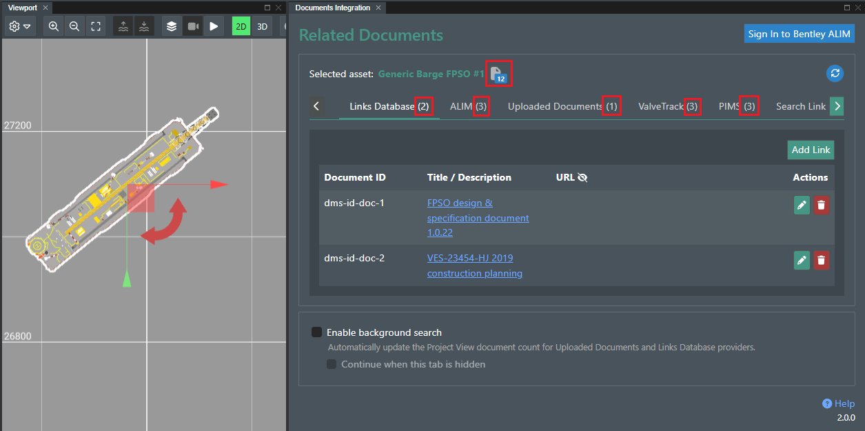 Selected asset documents