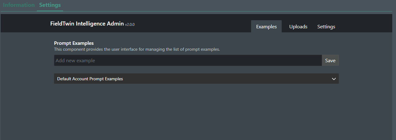 Integration configuration