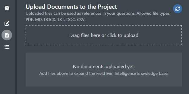 Documents view