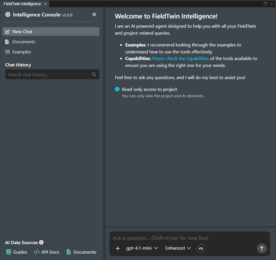 User main view