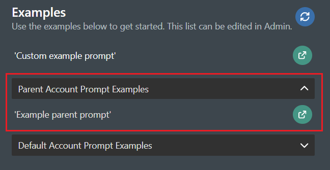 Parent Examples