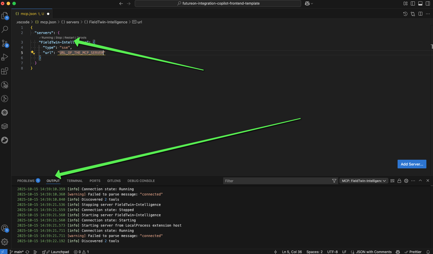 VS Code Server Startup