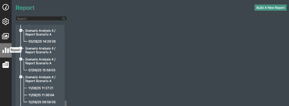 Report screenshot