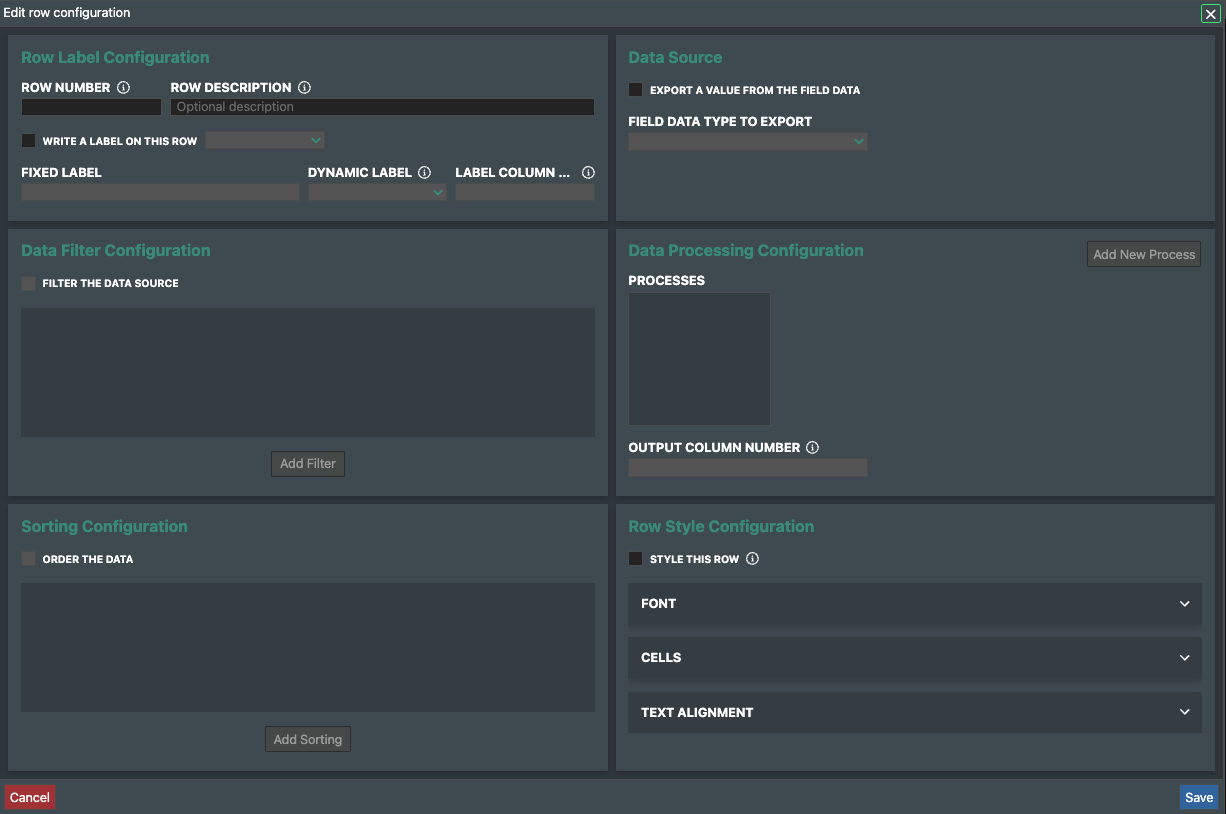 Report screenshot