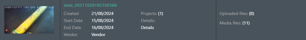 Main groups list item