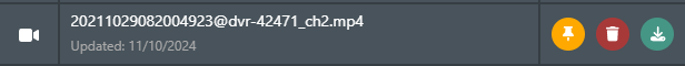 Video file in media files