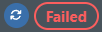 Failed badge