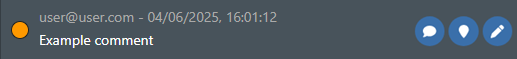 Single comment view