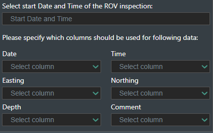 Import comments popup - specify missing columns