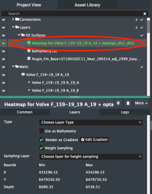Heatmap layer