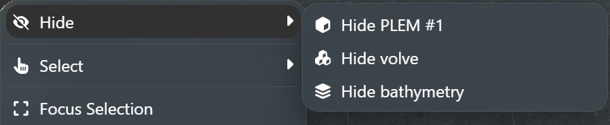 Hide Selection