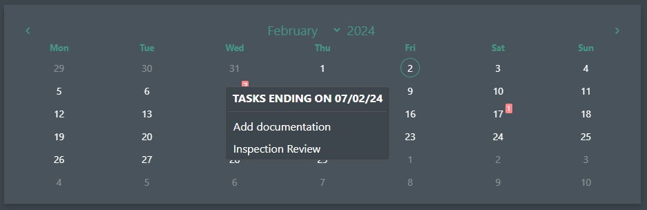 Calendar